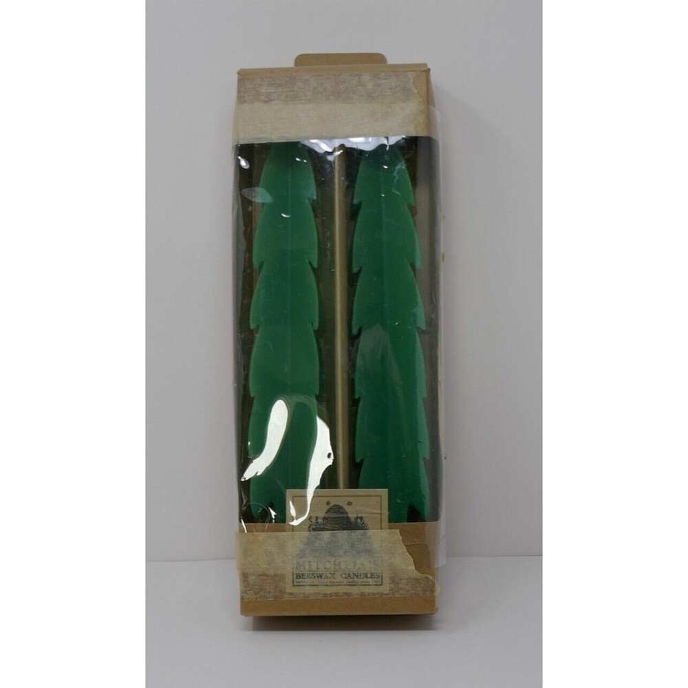 Mitchell's Beeswax Candles 11" Pine Trees
